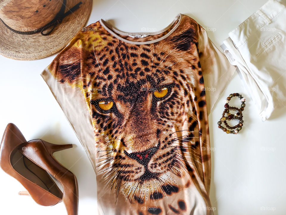 Adventurous safari themed outfit.  Your inner animal spirit.