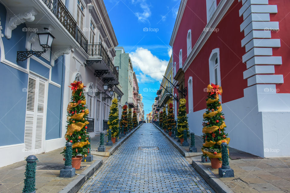 Fortress street Old San Juan