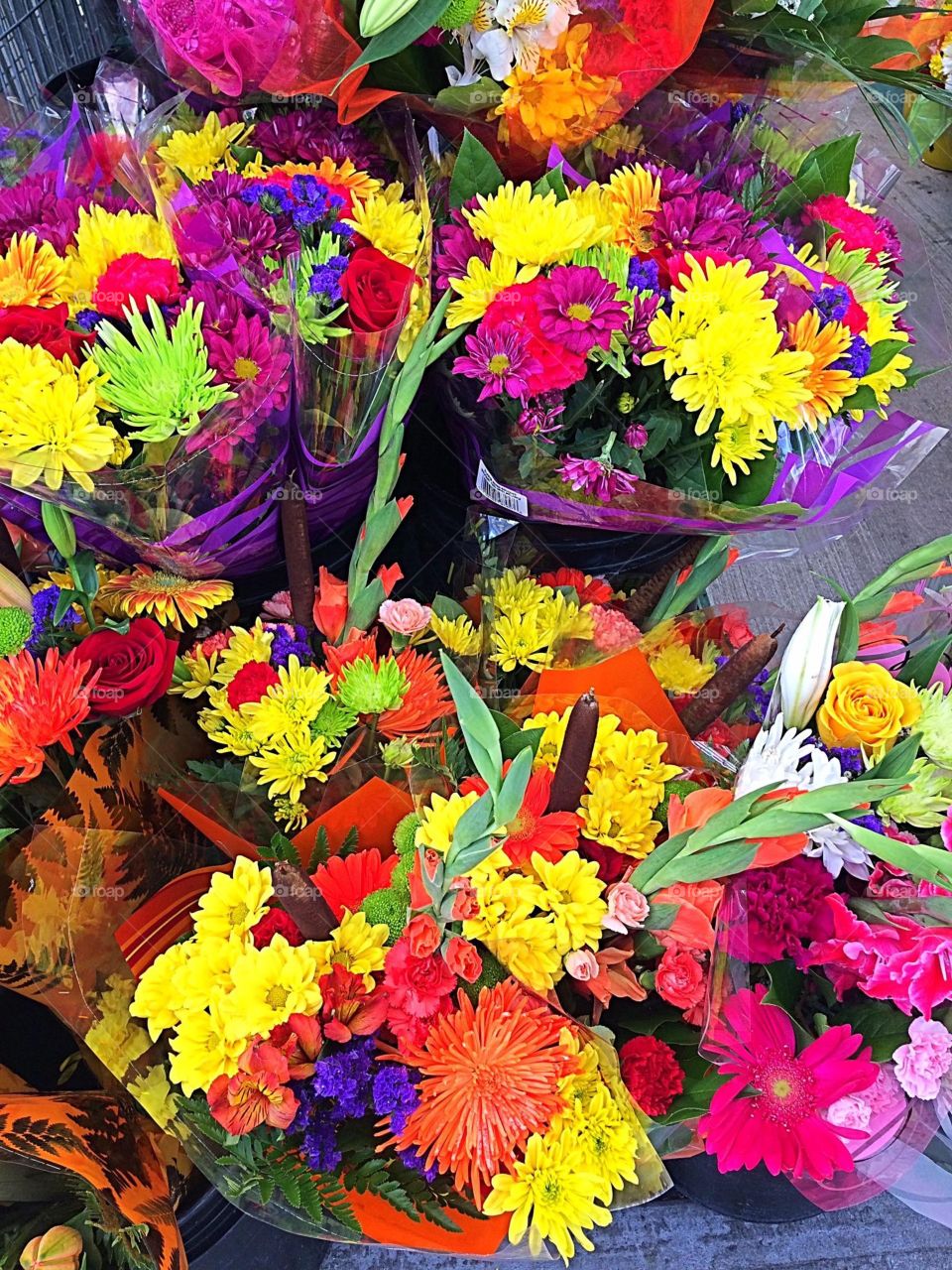 Colourful flower  bouquet
