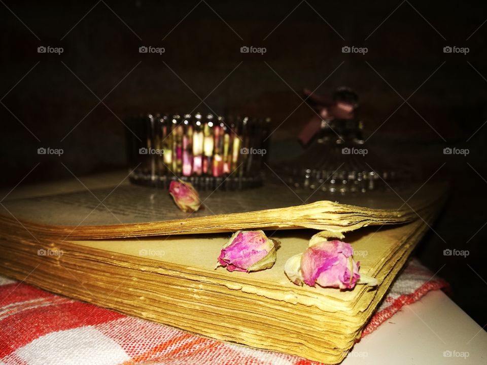 Table, Wood, No Person, Candle, Food