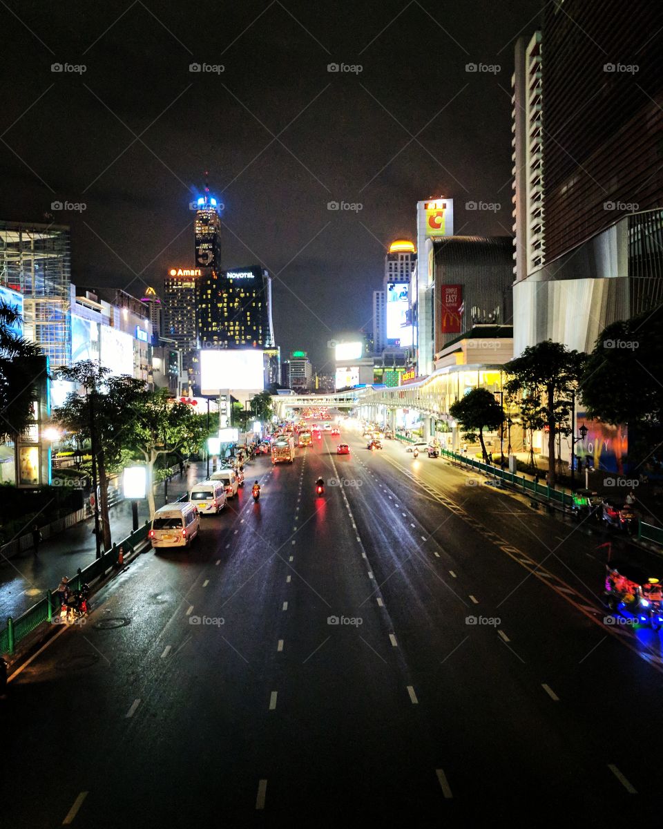 Bangkok City lights
