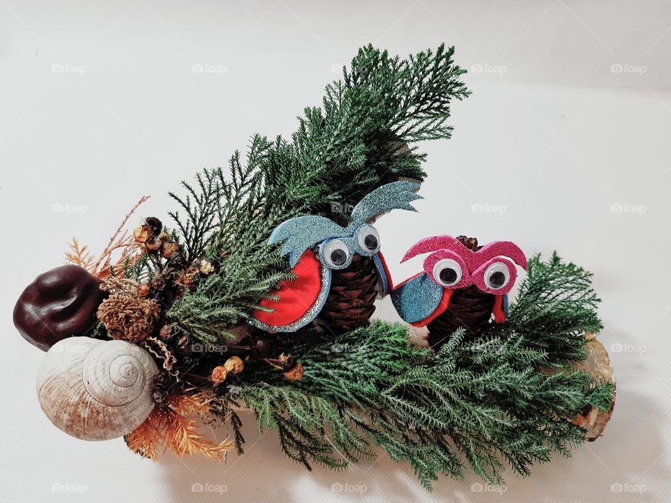 Handmade items for Christmas.