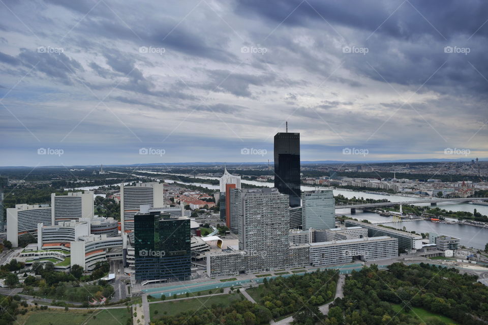 vienna. view from Donauturm