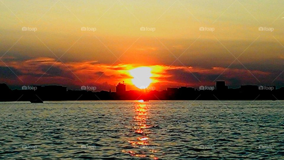 Sunset on Lake Monona