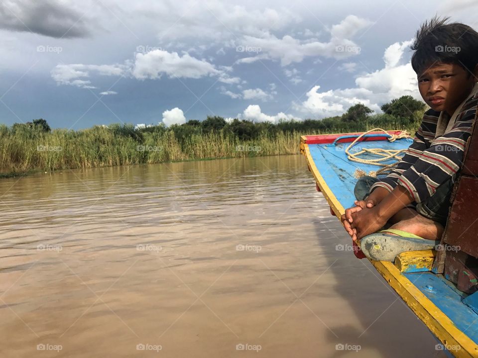 #cambodia #river #fisherman