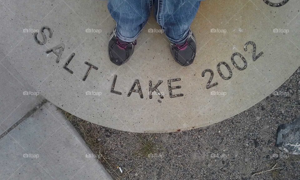 salt lake 2002, on vacation,  must experience the great salt lake. Utah,  SLC