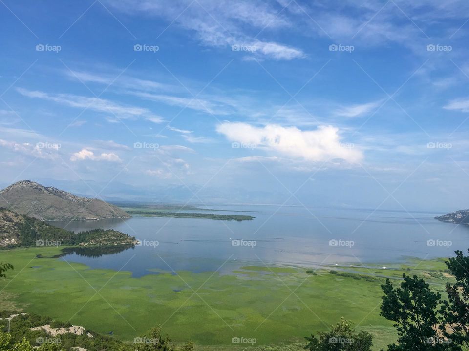 Skadar lake , Montenegro