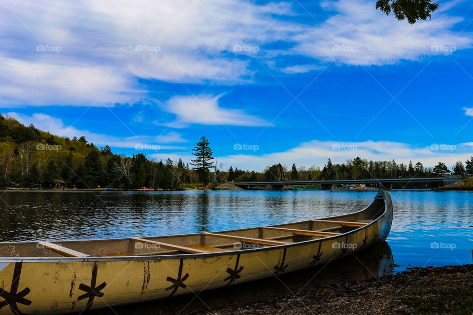 Canoe & Lake