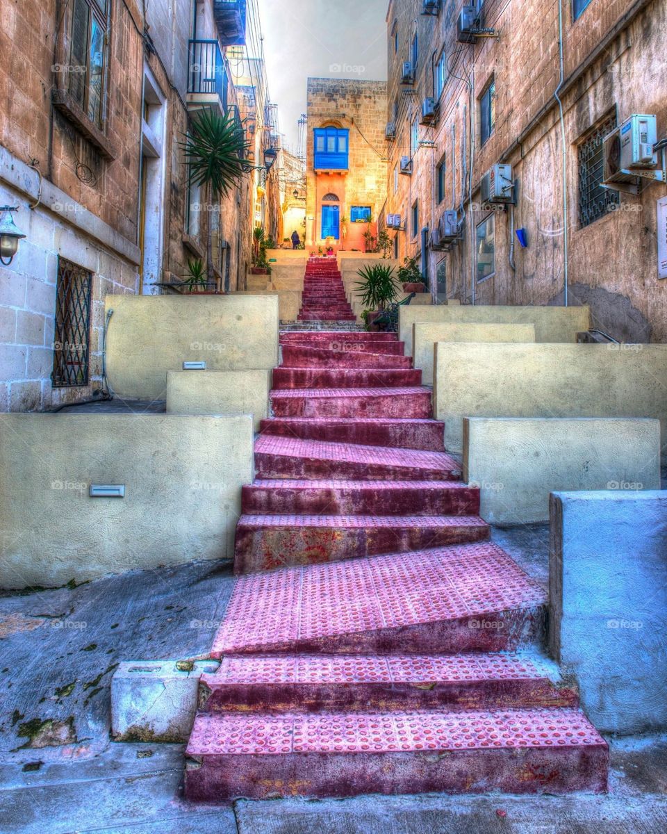 Мальта , маленькая улица 
