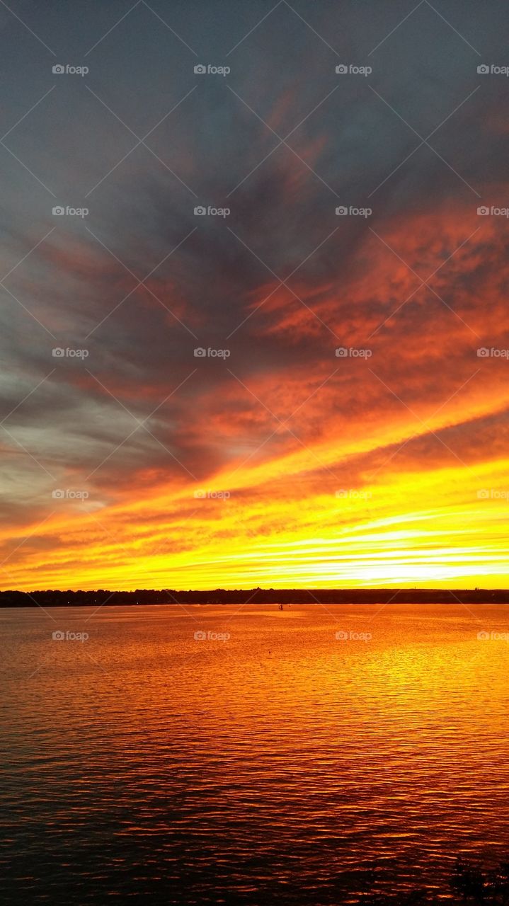 Narragansett Bay sunset