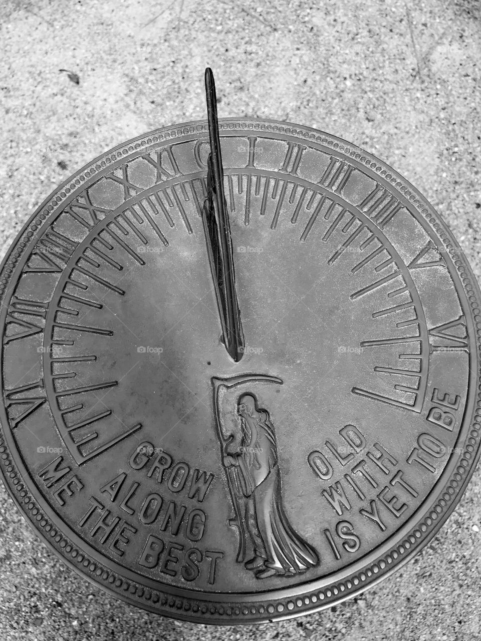 An old sundial 