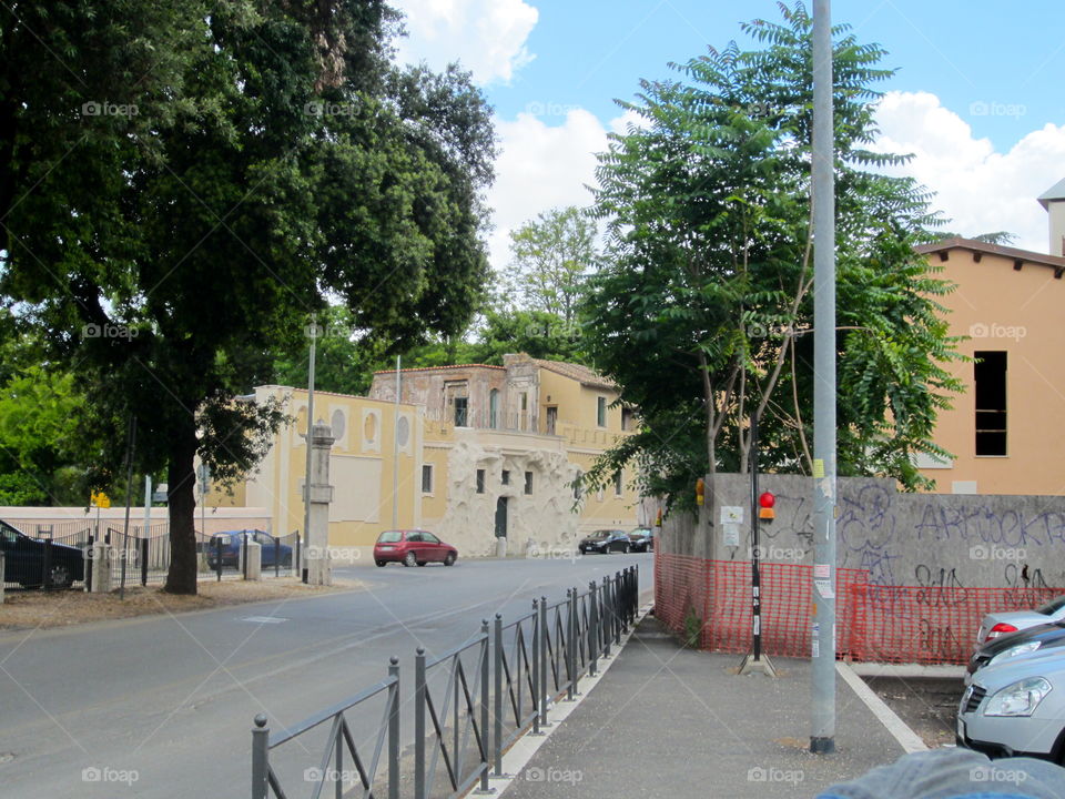 Street, Architecture, No Person, Building, House