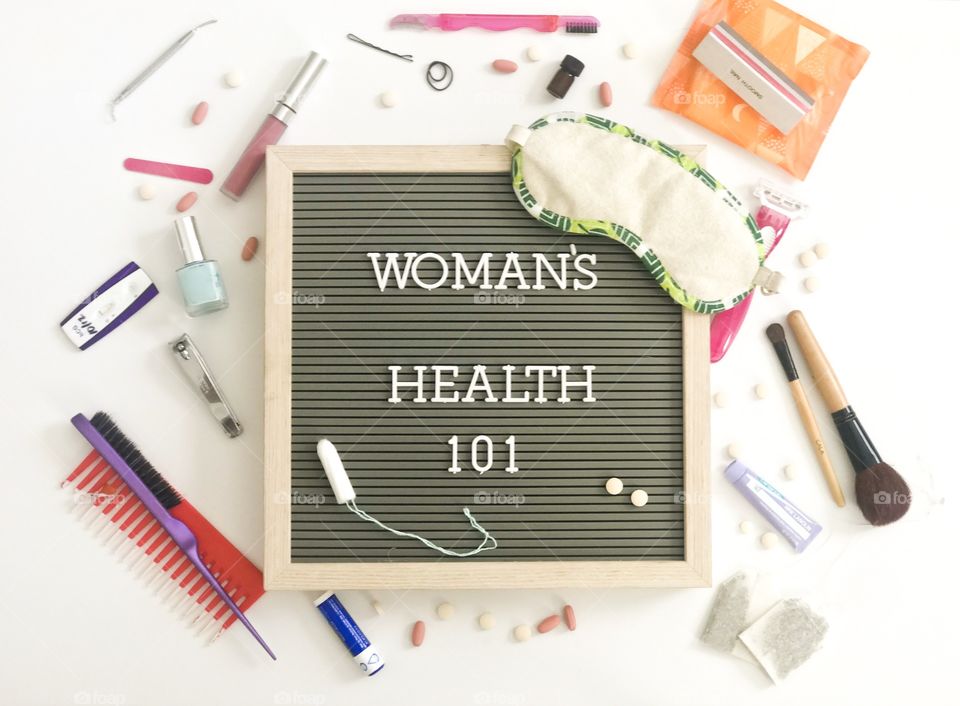Women’s Health  101 Flat Lay 