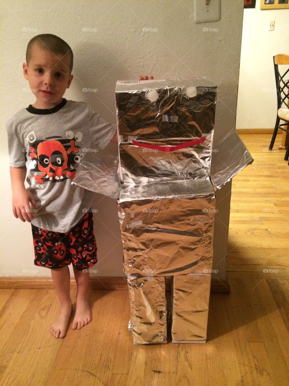 Gage and his robot