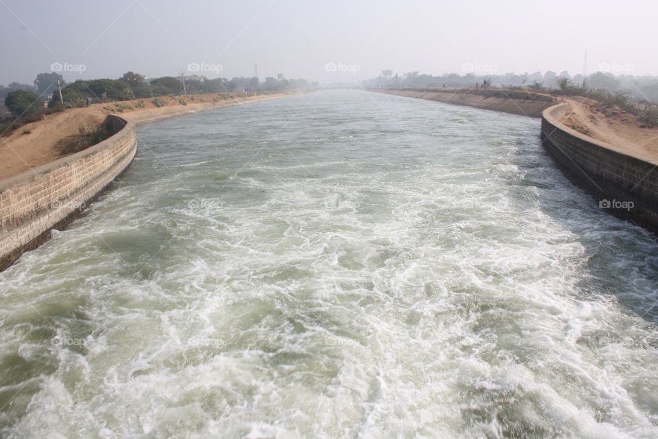 Water, River, Storm, Flood, No Person