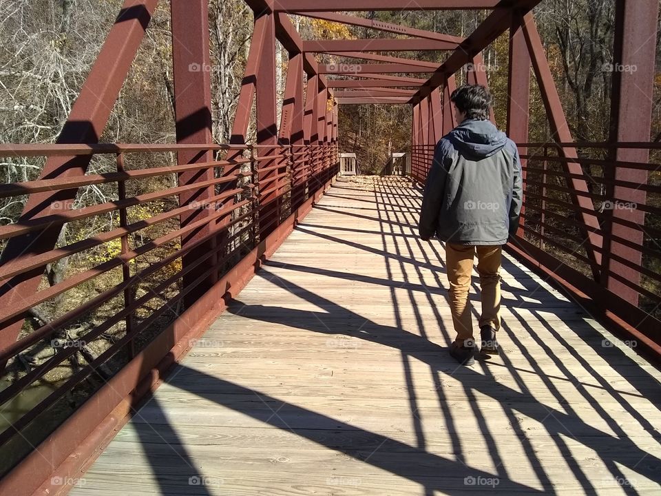 Interesting bridge in Atlanta, GA