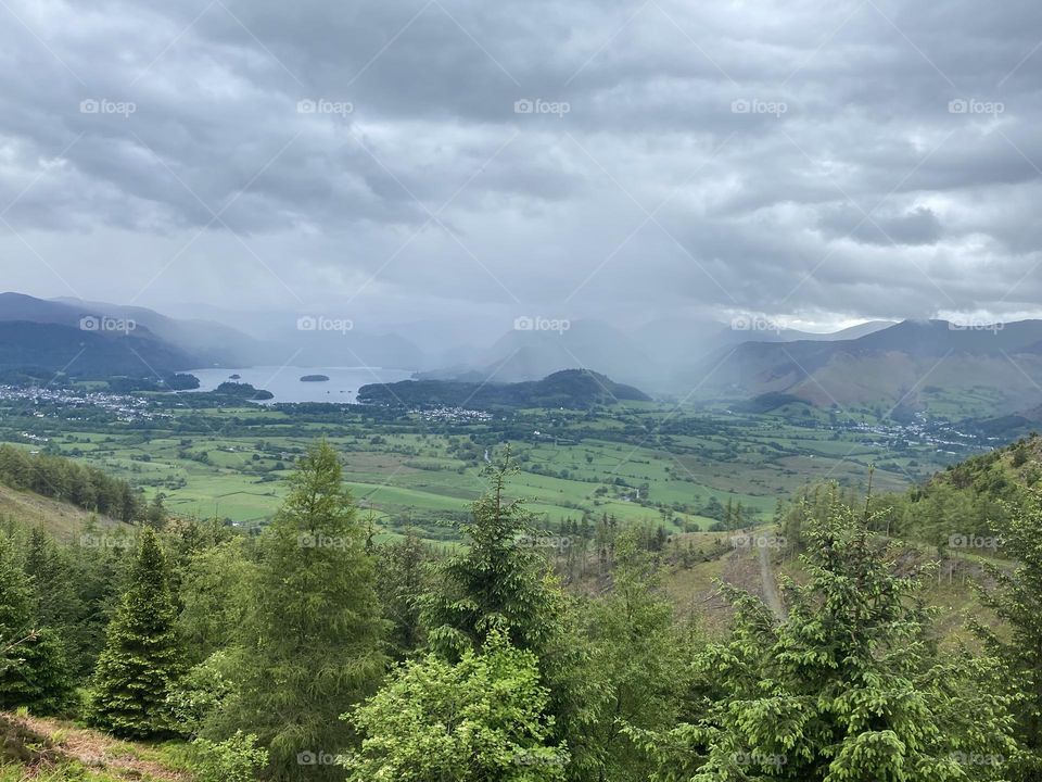 A view at the Lake District 