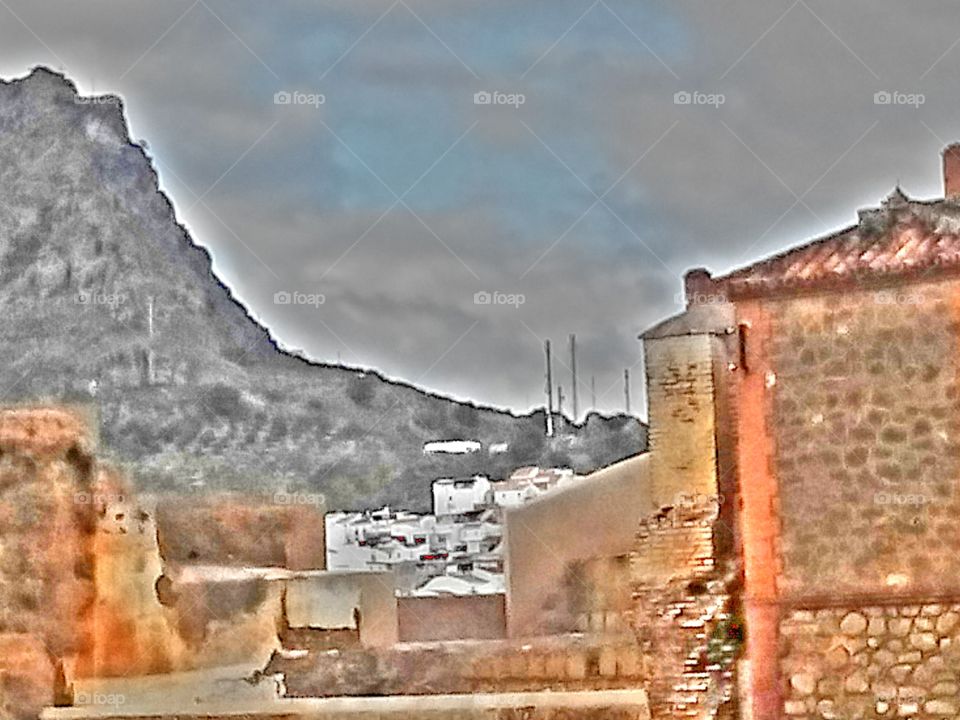 Spanish castle in Alora