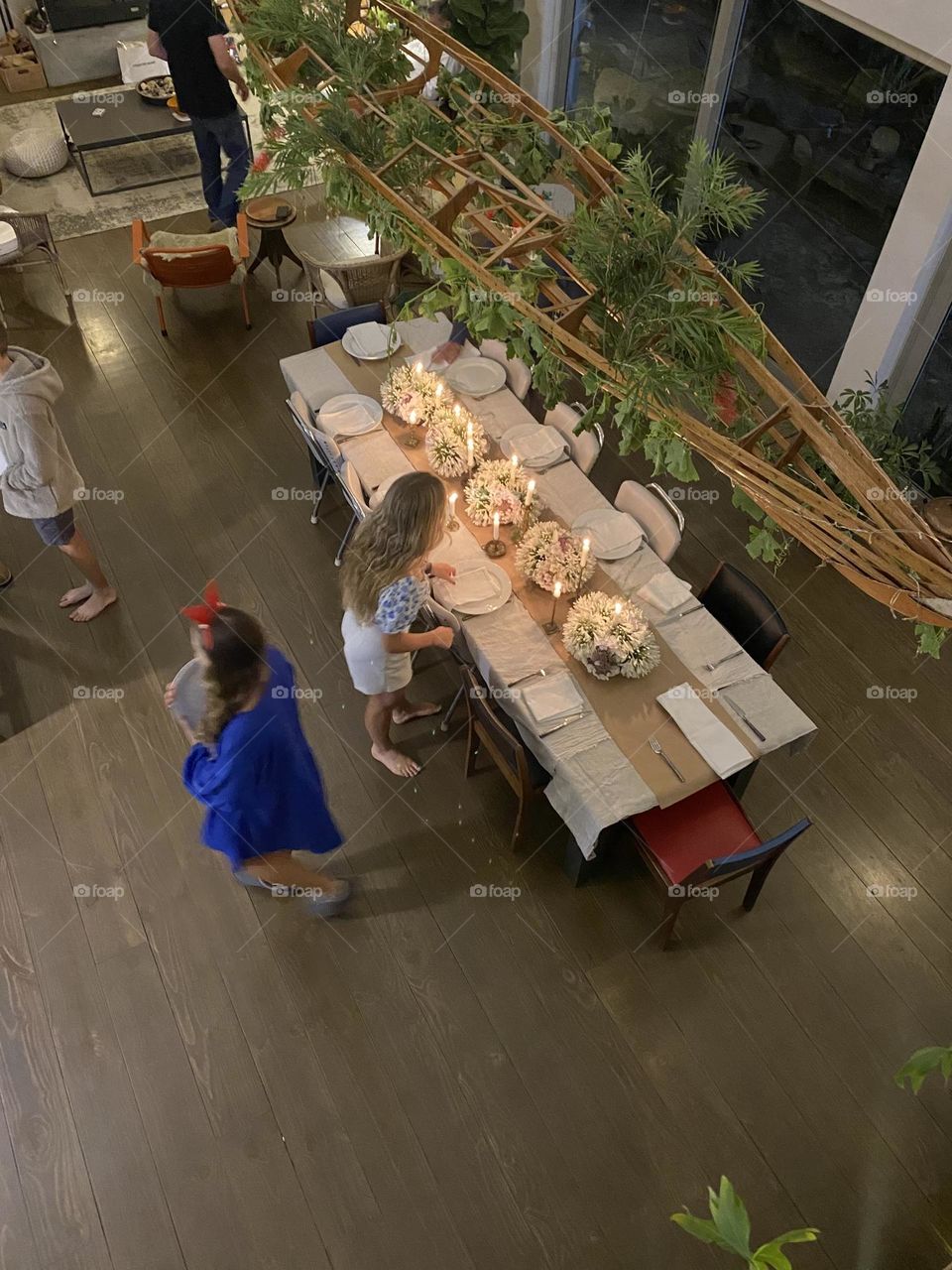 Christmas eve table
