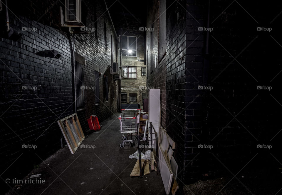 Sofia Lane in Sydney’s Surry Hills is my favourite eerie place, some locals have given it a touch of colour and movement