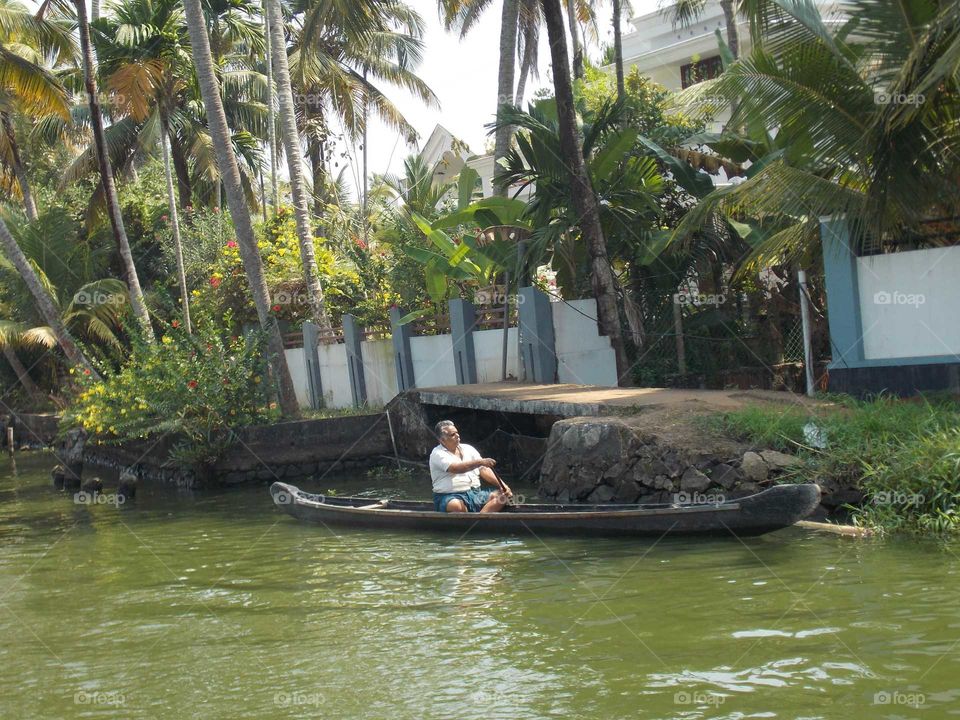 enjoy summer in river