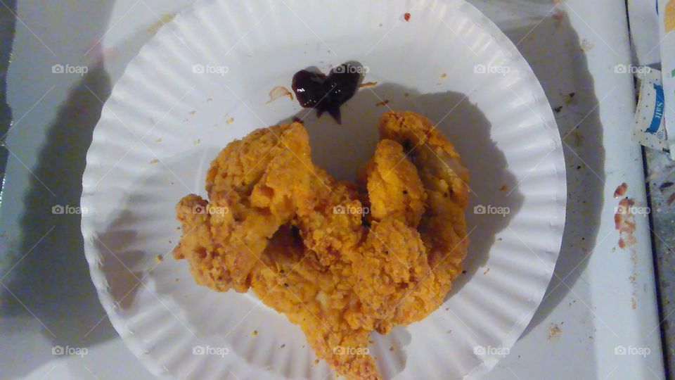 BBQ Chicken Heart