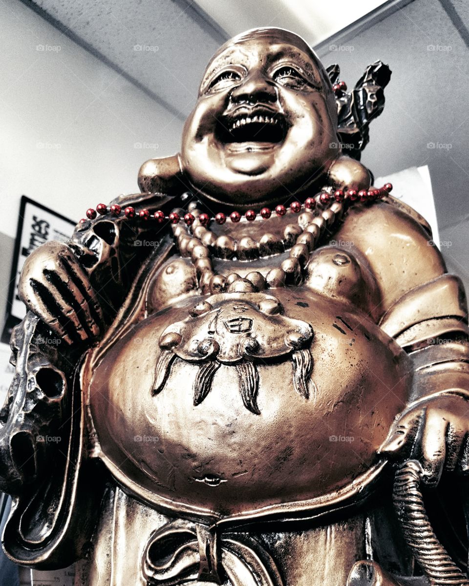 Buddha at Chinese restaurant