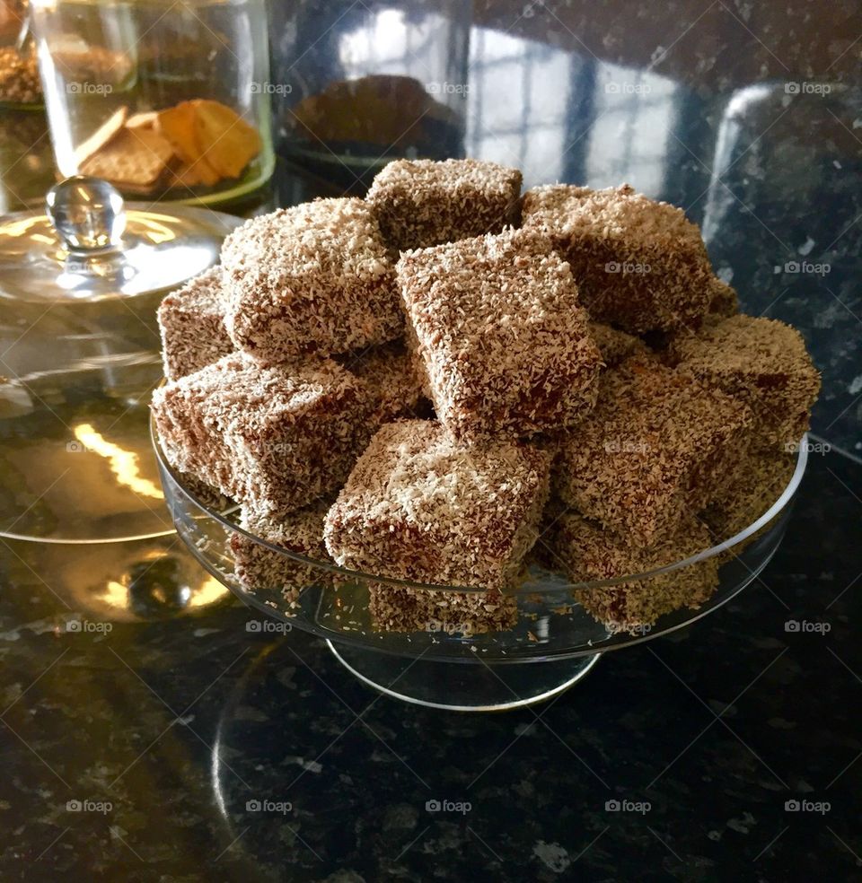 Homemade Coconut cakes 