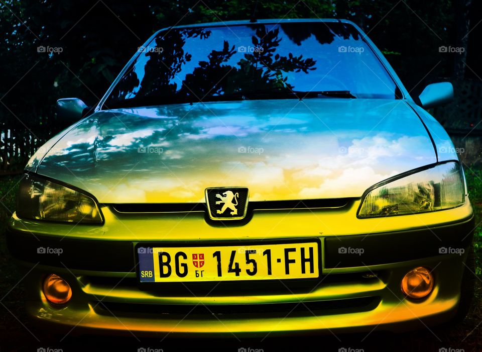 This is a Peugeot 106 sport model 1.4 , the pucture is mine and and car is mine.Just for Pegueot fans! c: 