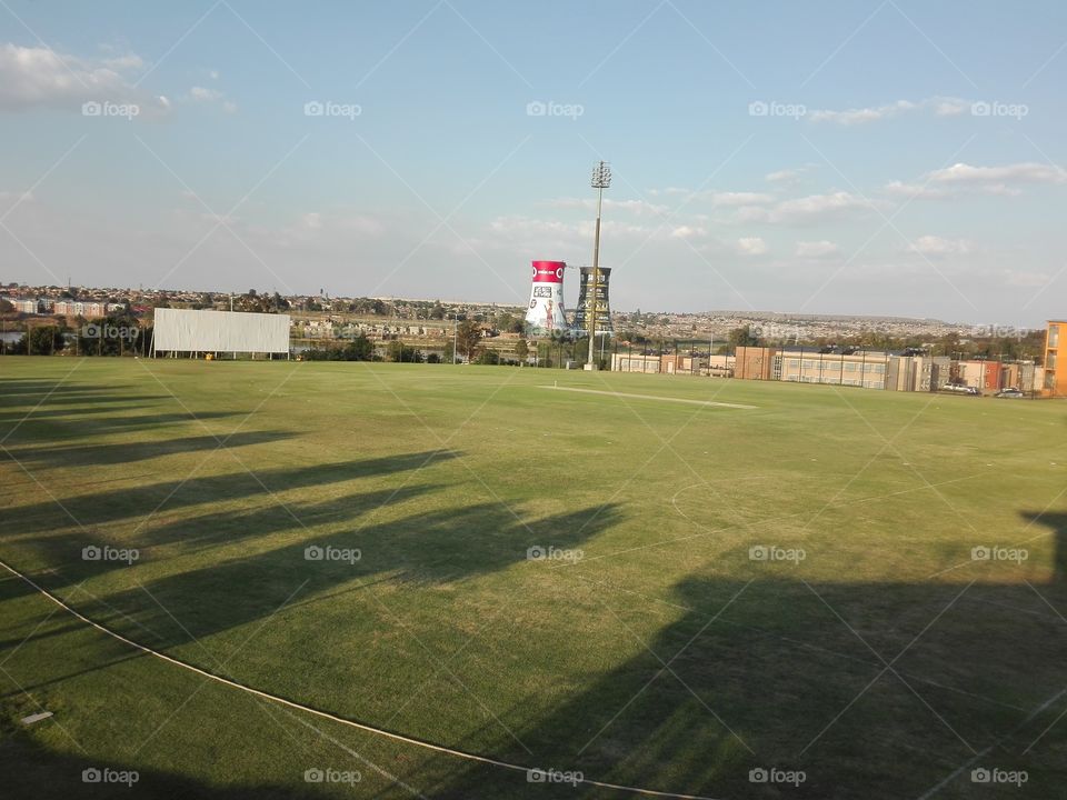 Soweto Campus Uj ... South Africa .... Cricket Field .... soweto Towers bungi jumping