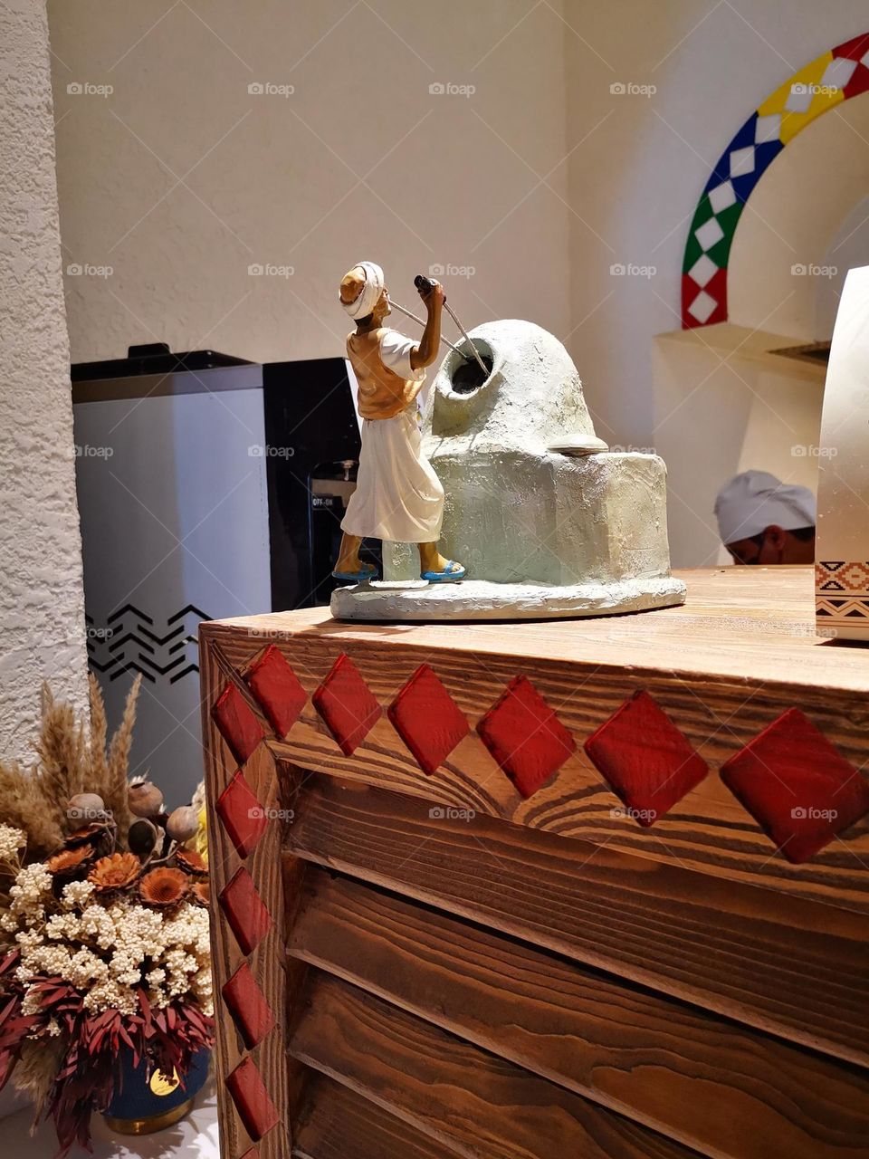 The small baker's model at the baker