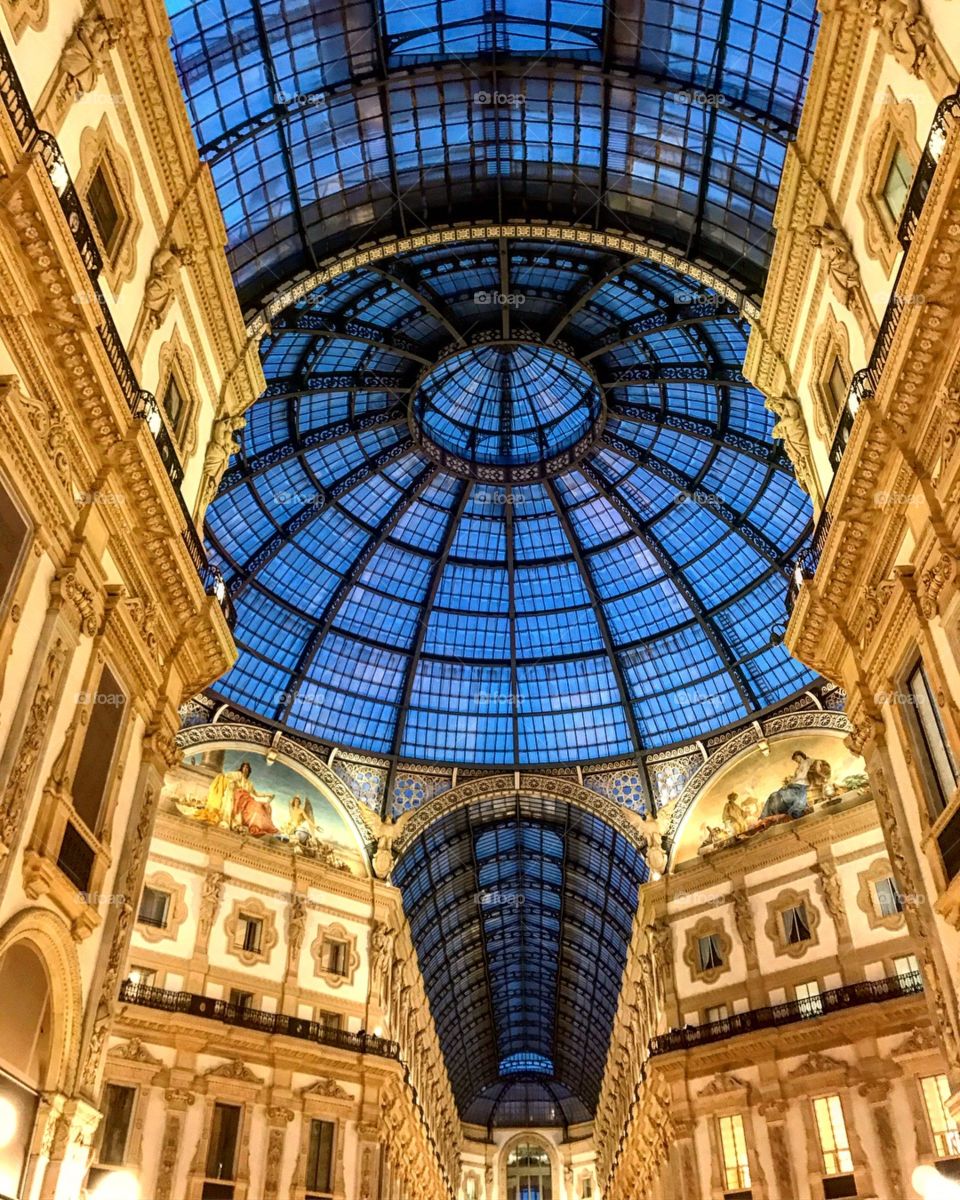 Memories of Milan.
Galleria Vittorio Emanuele’s top details.

