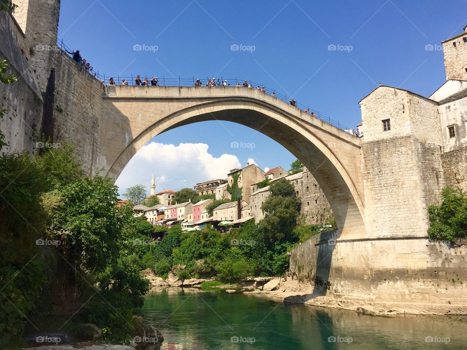 Mostar In Bosniaandherzegovina