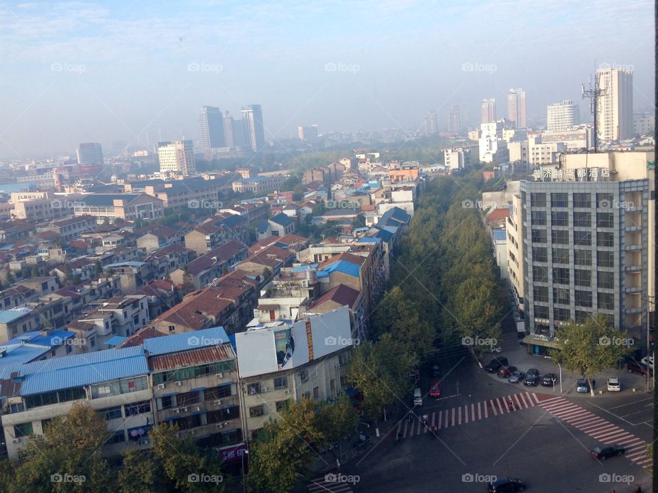 Cityscape of Yiwu