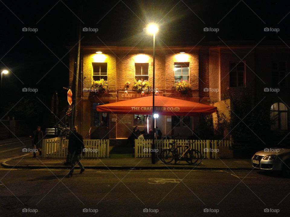 Pub. A pub in Clapham. London