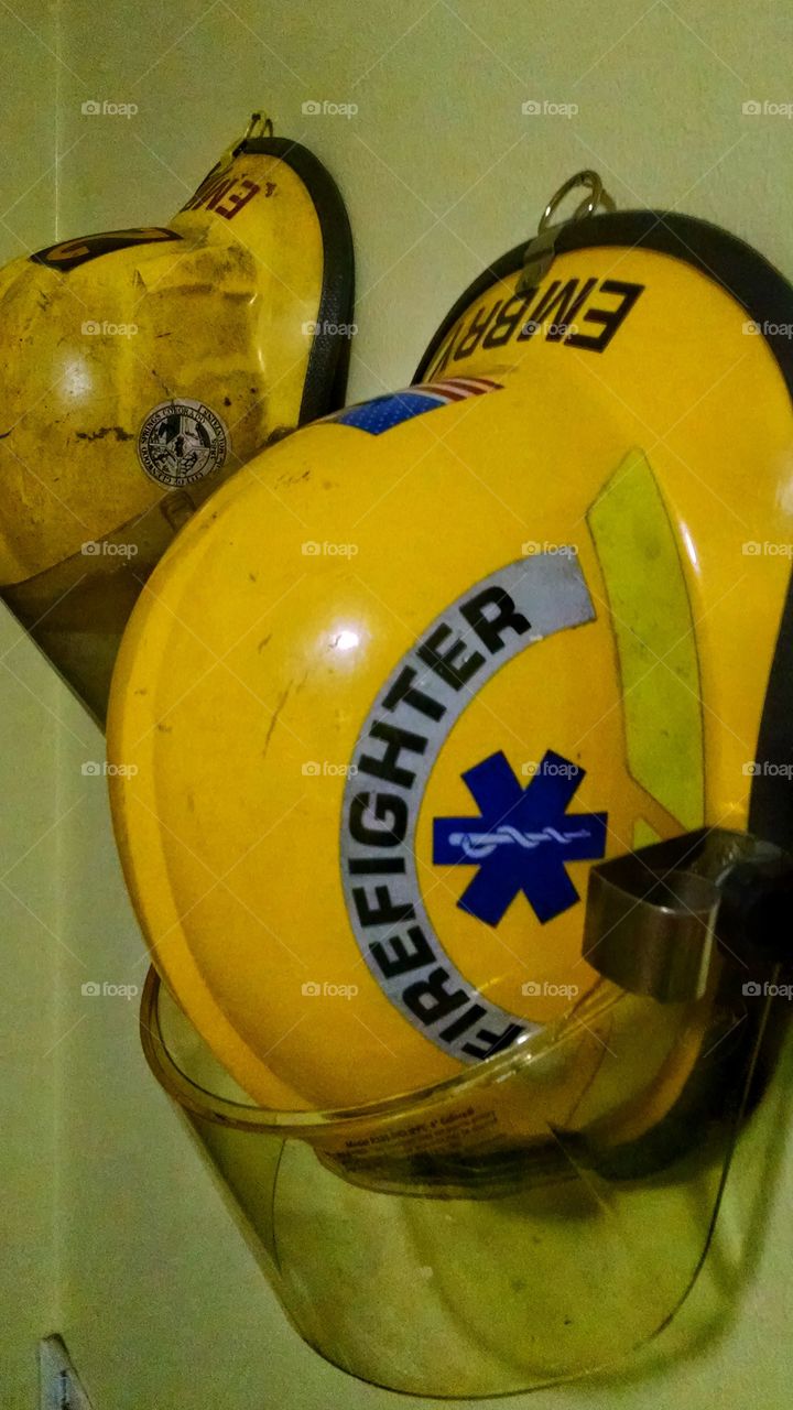Seventeen years of service in these helmets.