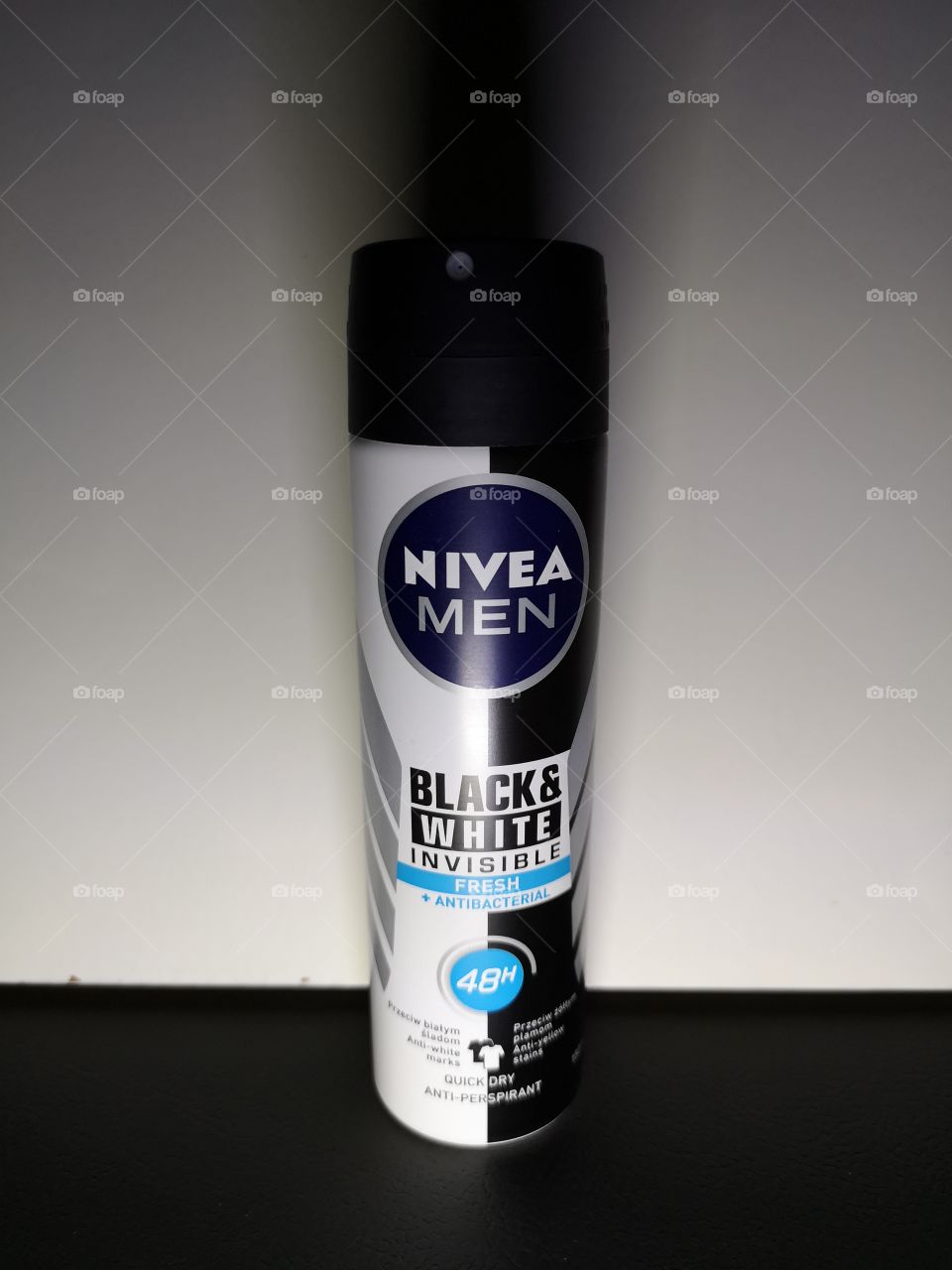 Nivea. Black and white