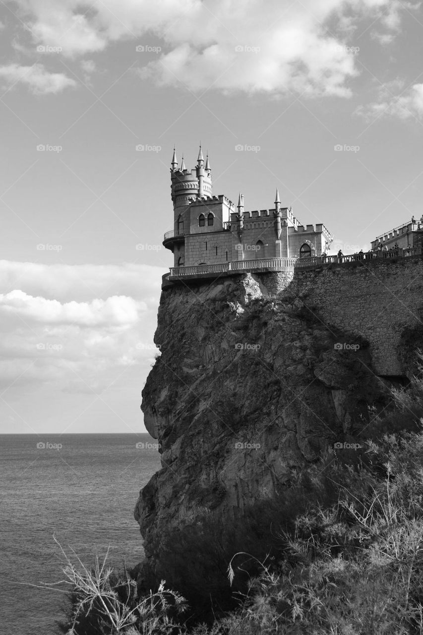 Swallow's Nest Castle in Crimea