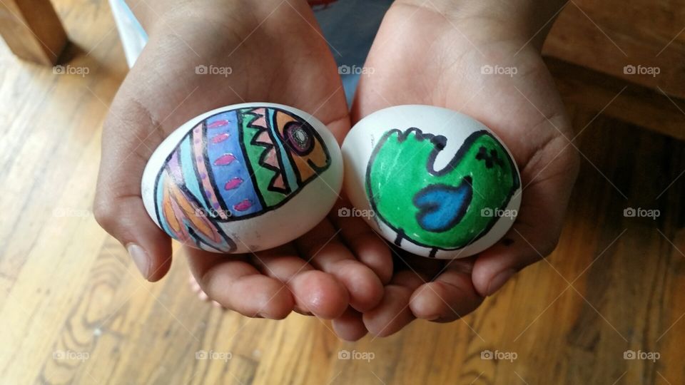 Easter Eggs paint