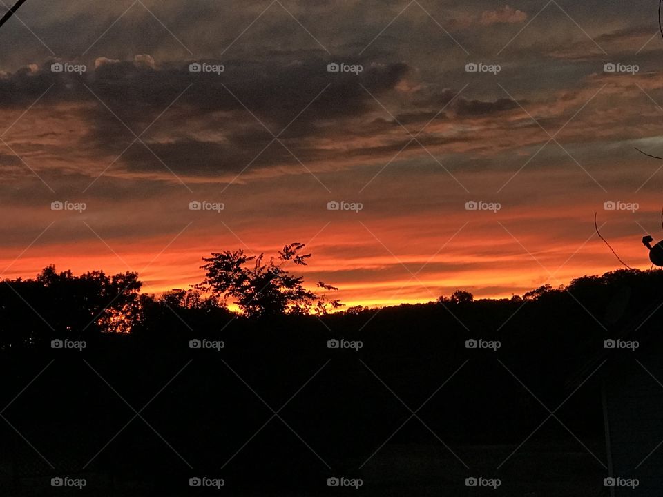 Wimberley Texas sunset