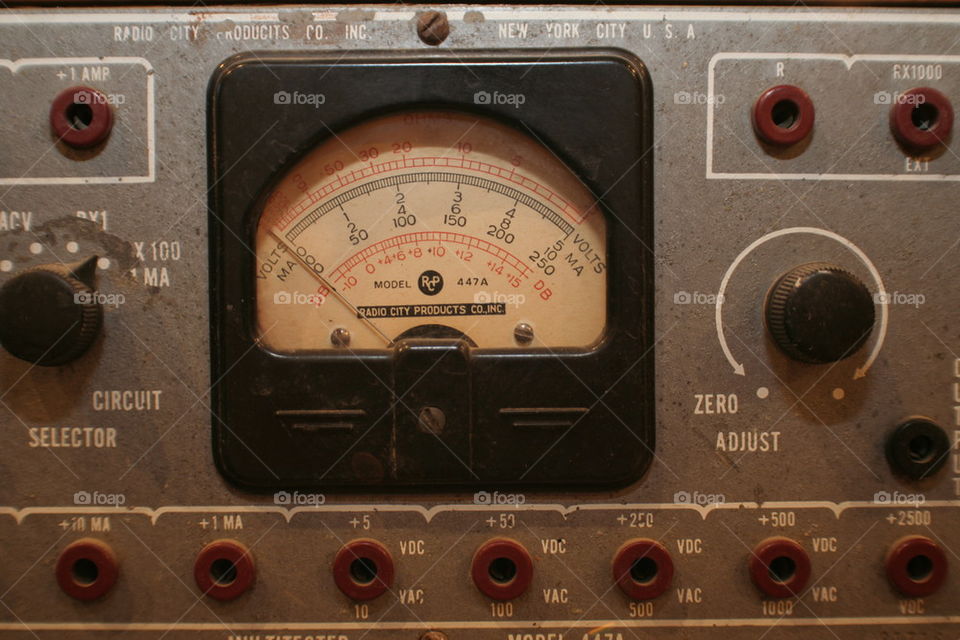 Vintage Volt Meter