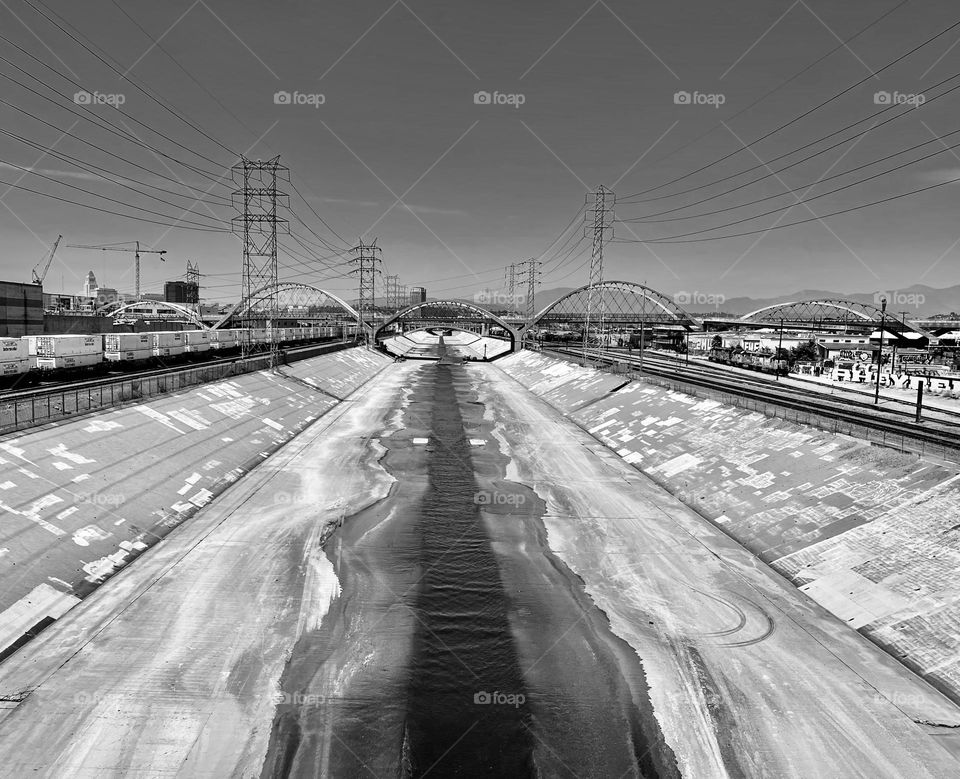 The recently completed (and reopened) Sixth Street Bridge connecting Boyle Heights and the Arts District. Authorities closed bridge due to “illegal activity” a few days ago but it is now drivable (until the next takeover). 