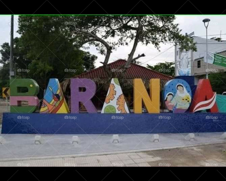 Entrada al municipio de Baranoa, Atlantico- Colombia. Baranoa el Corazón alegre de el Atlántico.