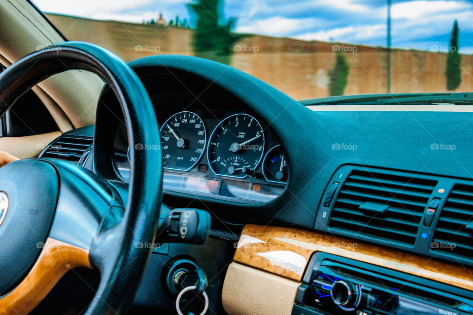 Sport Car interior