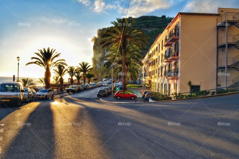 Sunset in Madeira