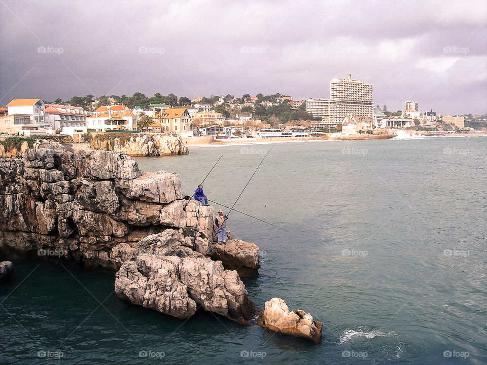 Fishermen in Cascais