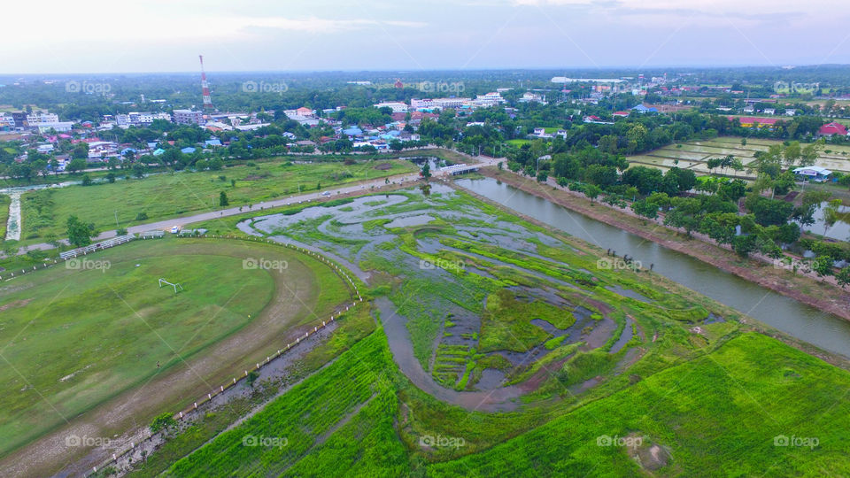 Landscape, Travel, Agriculture, Field, Road