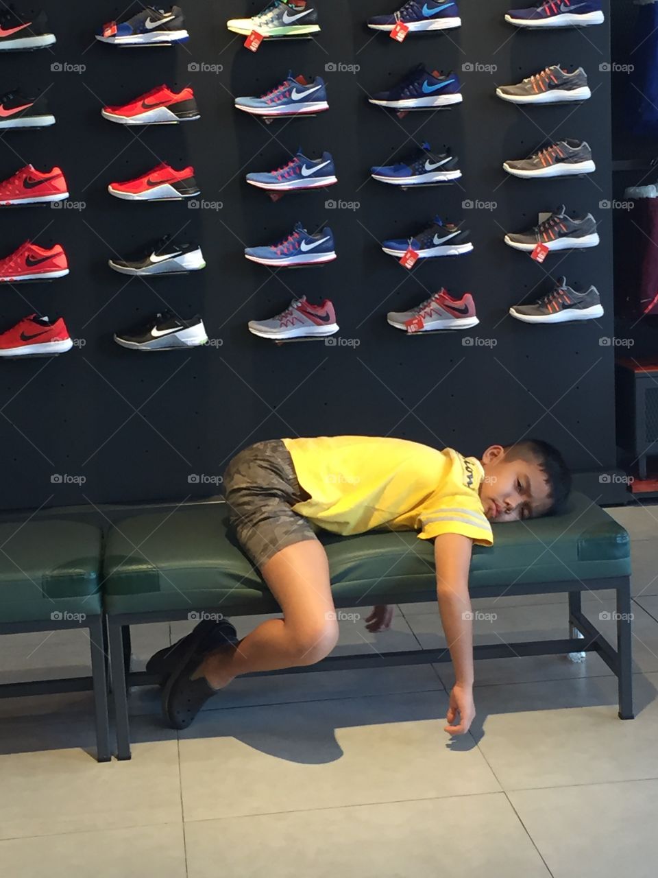 Waiting for a long time.