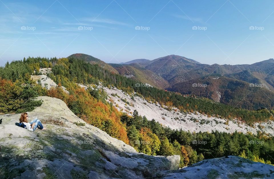 View from Belintash, Rhodope Mountains, Bulgaria