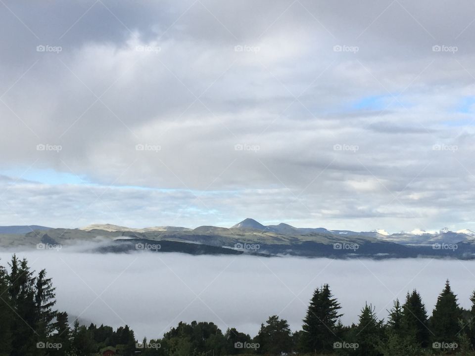 Big cloud. Alvdal 